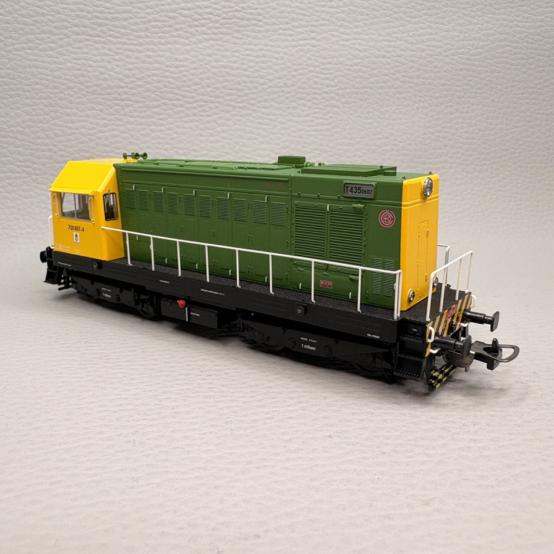 Locomotive diesel T435 (720 607-4), modèle industriel, CKD Privé - PIKO 52106