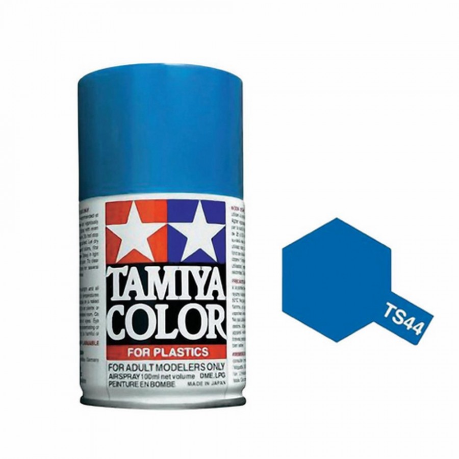 Bleu Vif Brillant Spray de 100ml-TAMIYA TS44