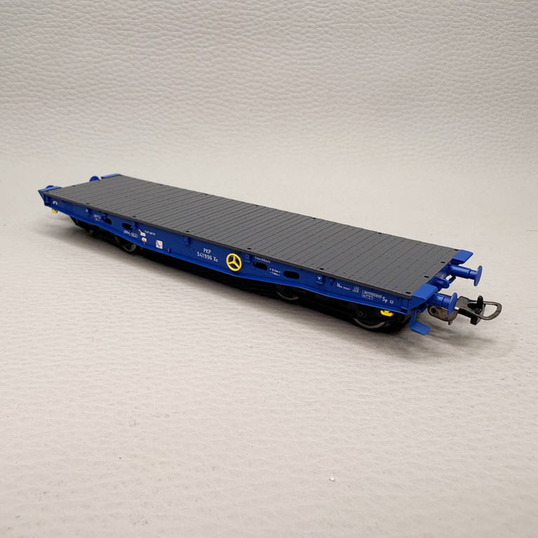 Wagon plat de type 401Zb, transport charge lourde, PKP - PIKO 58420