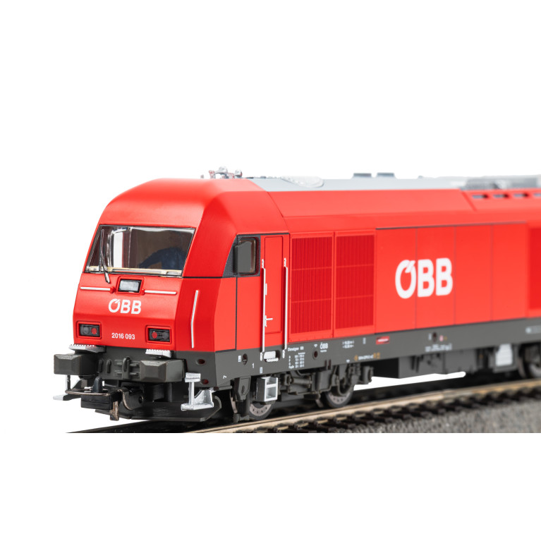 Coffret de démarrage, locomotive Rh 2016 et 2 tombereaux EAOS, ÖBB - PIKO 57033