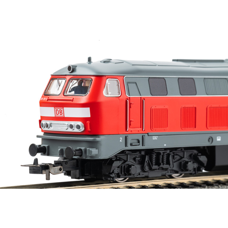 Coffret de démarrage, locomotive BR 218 et 2 tombereaux EAOS, DB - PIKO 57032