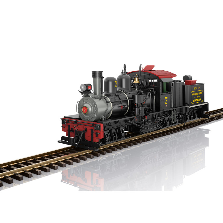 Locomotive à vapeur type SHAY, N°7, RC & BT RR, USA, Ep VI, digital son avec fumée - LGB 26701 - G 1/22.5