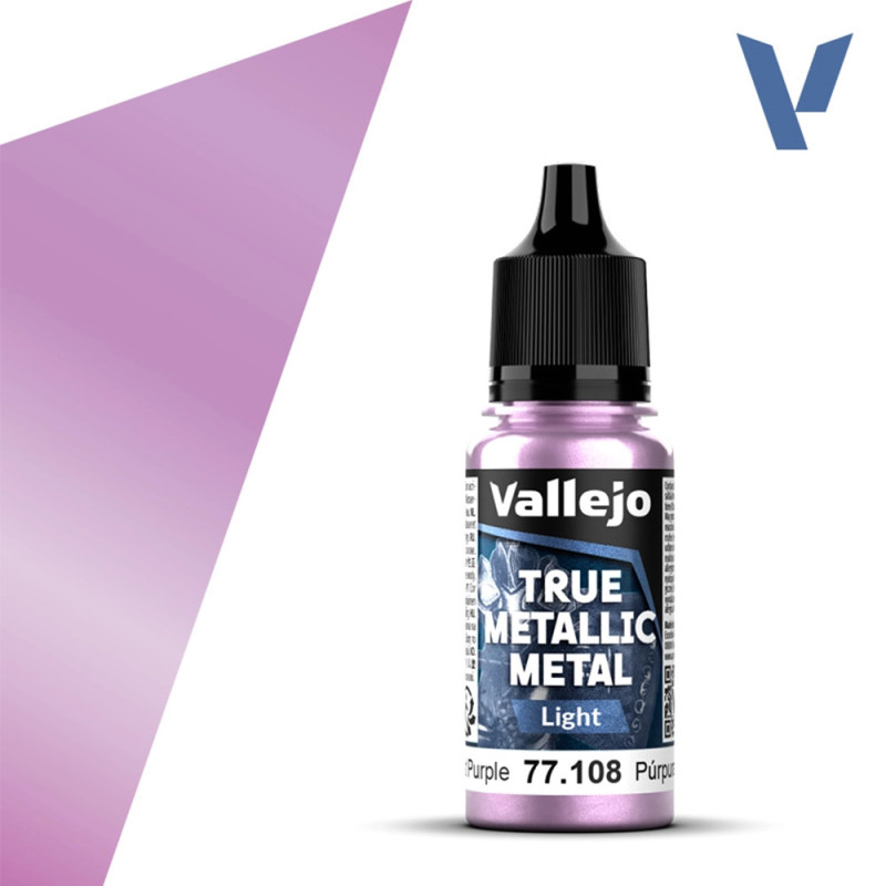 Pack Pourpre Améthyste - 18ml True Metallic Metal - VALLEJO 77.255