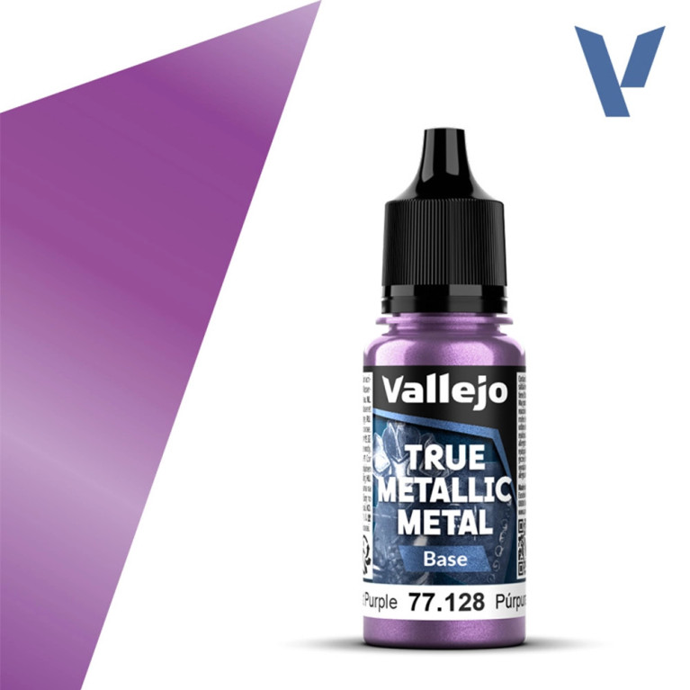 Pack Pourpre Améthyste - 18ml True Metallic Metal - VALLEJO 77.255