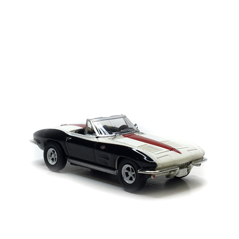 Chevrolet Corvette C2, cabriolet ouvert, weekend on race track, 1963 - Brekina 18029 - HO 1/87