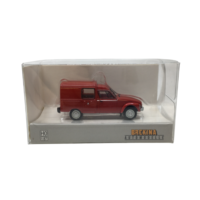 Citroën Acadiane, rouge, 1978 - SAI 7635 - HO 1/87