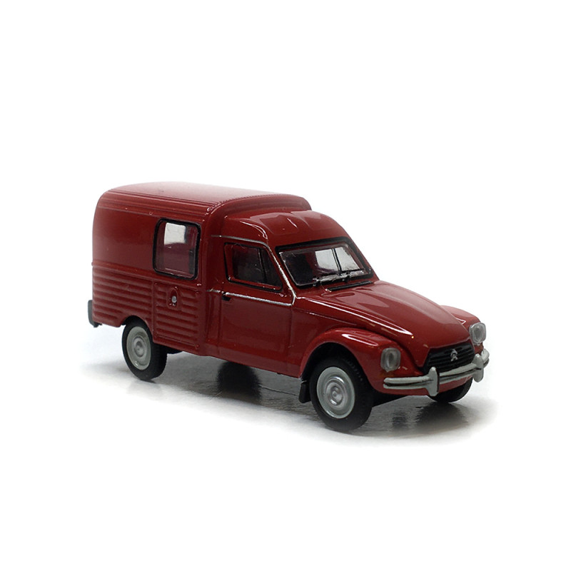 Citroën Acadiane, rouge, 1978 - SAI 7635 - HO 1/87
