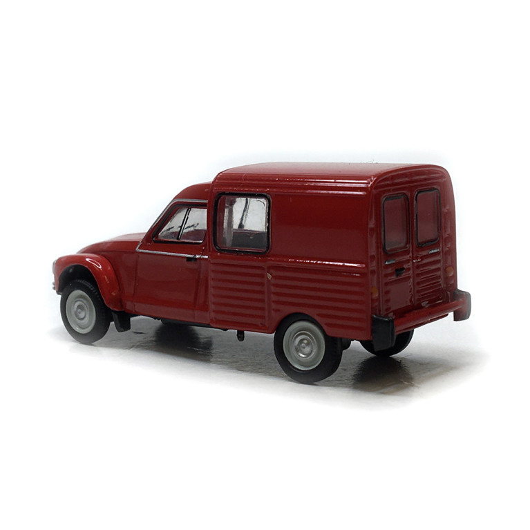 Citroën Acadiane, rouge, 1978 - SAI 7635 - HO 1/87