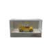 Austin Mini Countryman Van, jaune avec drapeau de course, 1960 - Brekina 15364 - HO 1/87