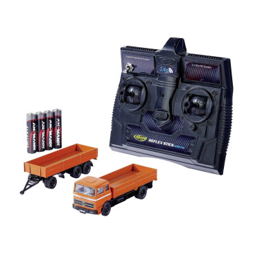 Camion + remorque orange - 1/87 - CARSON 500504159