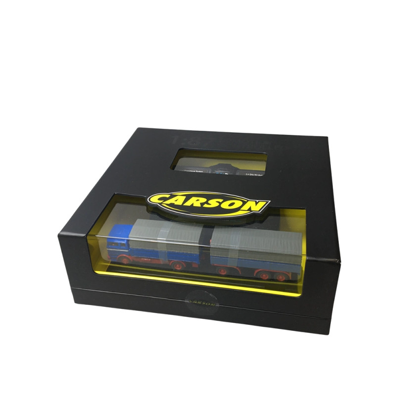 Camion Mercedes Benz 1620 Bâché + remorque - 1/87 - CARSON 500504157