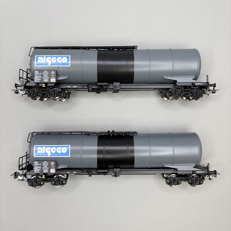 PIKO 28316 - 2 wagons citernes coudées, "Algeco", SNCF