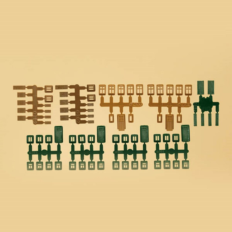 76 fenêtres, volets, tables et bancs pour maquette-N-1/160-AUHAGEN  48653