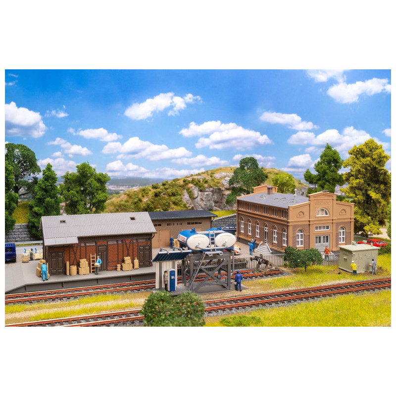 Coffret promotionnel, Manutention de marchandise - Faller 190088 - HO 1/87