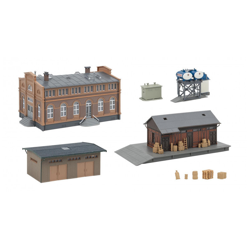 Coffret promotionnel, Manutention de marchandise - Faller 190088 - HO 1/87