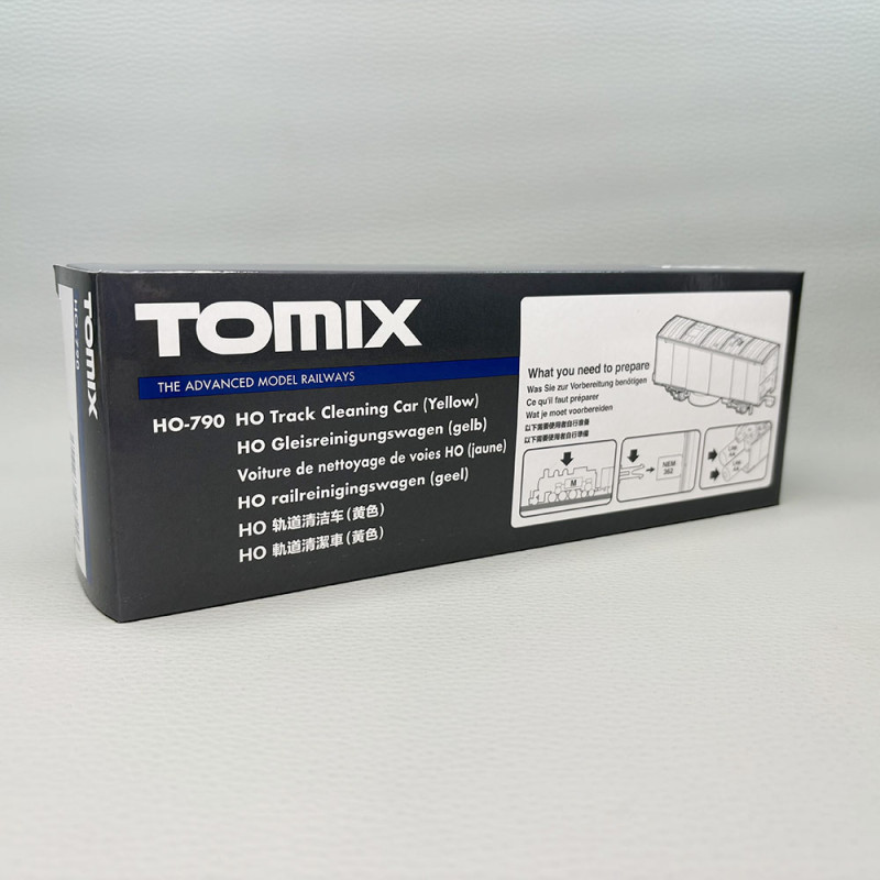 Wagon aspirateur pour nettoyage des voies - TOMIX R51BD / 977903 - HO 1/87