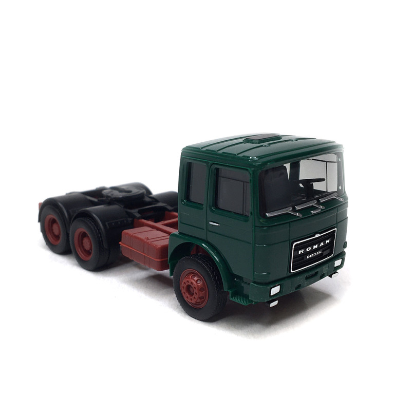 Tracteur diesel Roman, 3 essieux (6x4), vert mousse - HERPA 310567-004 - HO 1/87