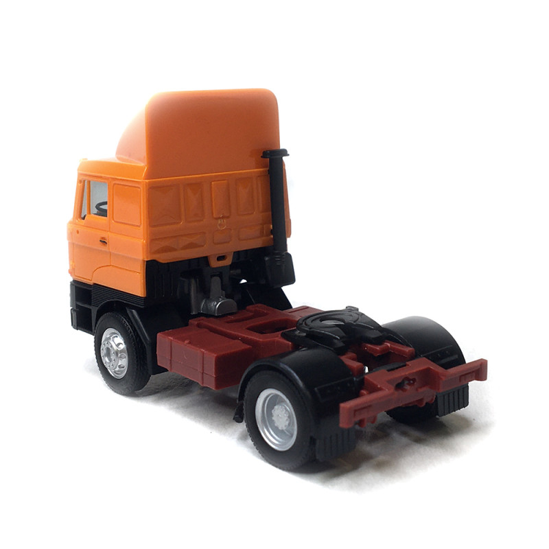 Tracteur rigide RABA, 2 essieux, orange, HERPA 317382-002 - HO 1/87