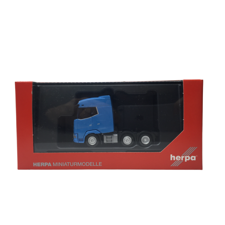 Tracteur porteur DAF XG, 3 essieux, bleu clair - HERPA 318983-002 - HO 1/87