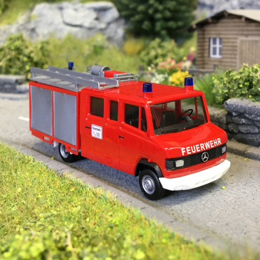 Mercedes Benz T2 lf 8/6, Camion de pompier, basic - HERPA 097642 - HO 1/87