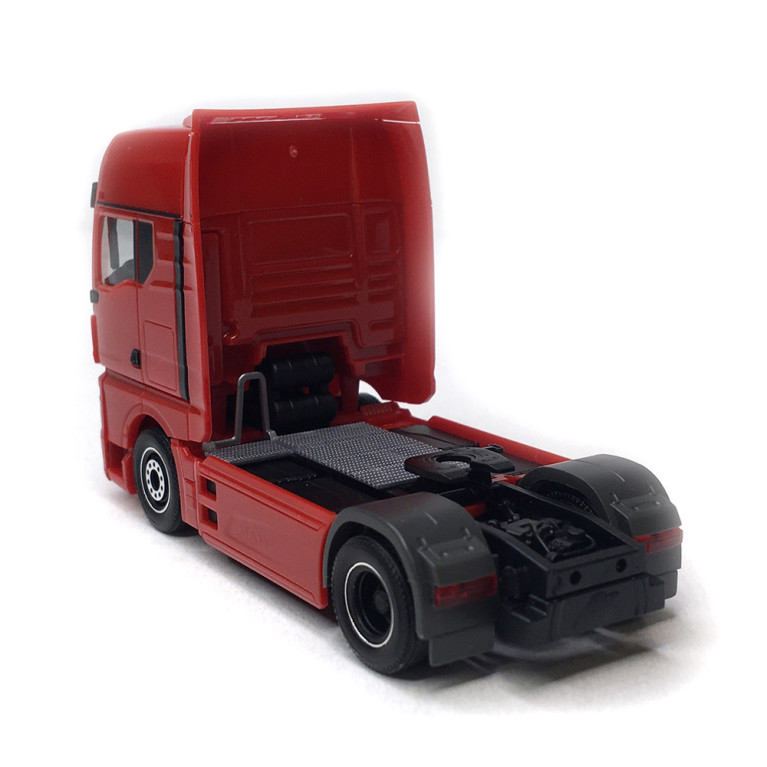 Tracteur porteur MAN eTGX GX, 2 essieux, rouge  - HERPA 319751 - HO 1/87
