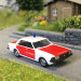 Ford Granada, brigade des pompiers, 1972 - HERPA 099004 - HO 1/87