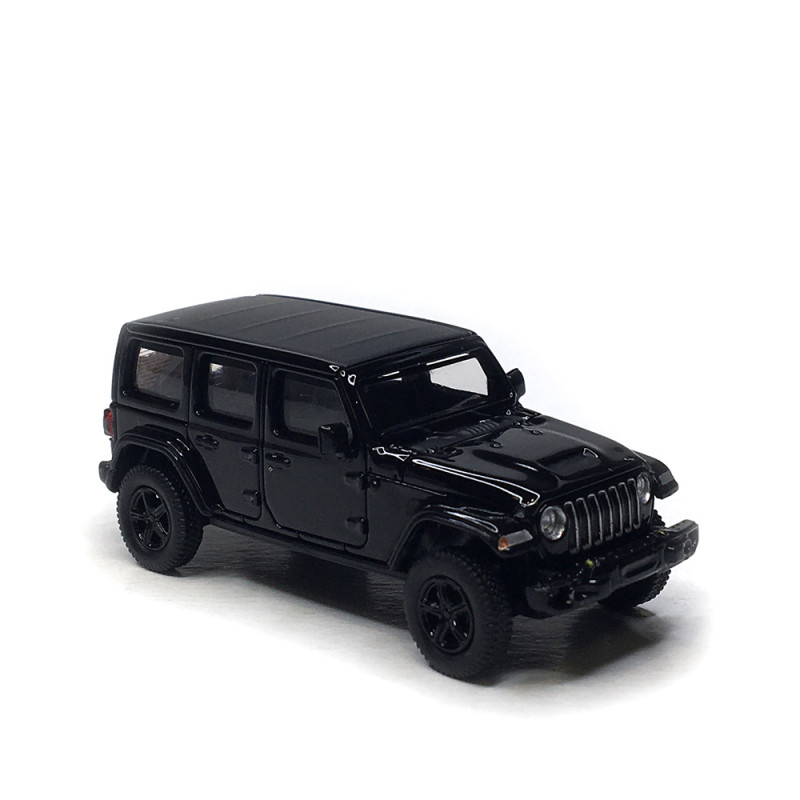 MicroCity, Jeep Wrangler, noir, 2017 - HERPA 87MC000028 - HO 1/87
