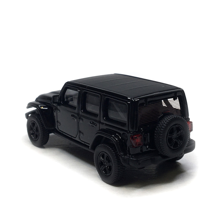 MicroCity, Jeep Wrangler, noir, 2017 - HERPA 87MC000028 - HO 1/87