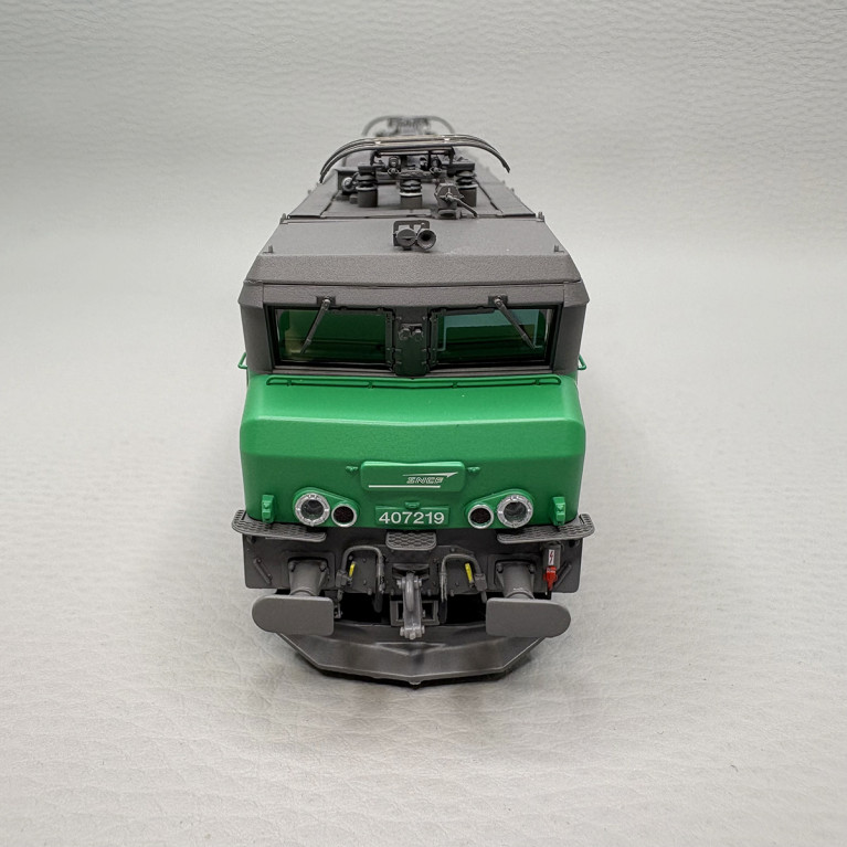LSMODELS 11702S: Locomotive électrique BB 407219, livrée FRET, Bordeaux, Casquette, SNCF