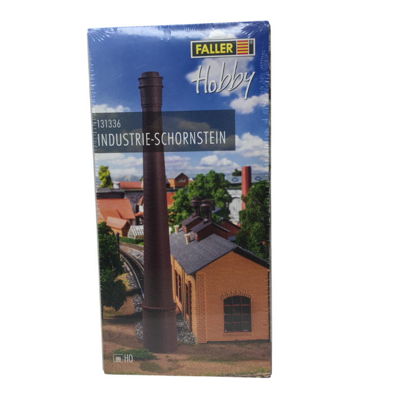 Cheminée d'usine - Faller 131336 - HO 1/87