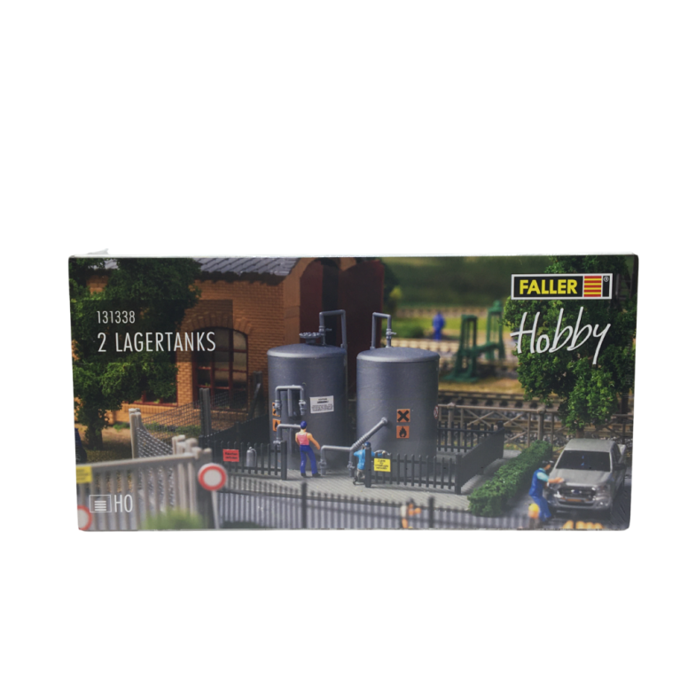2 Réservoirs de stockage - Faller 131338 - HO 1/87