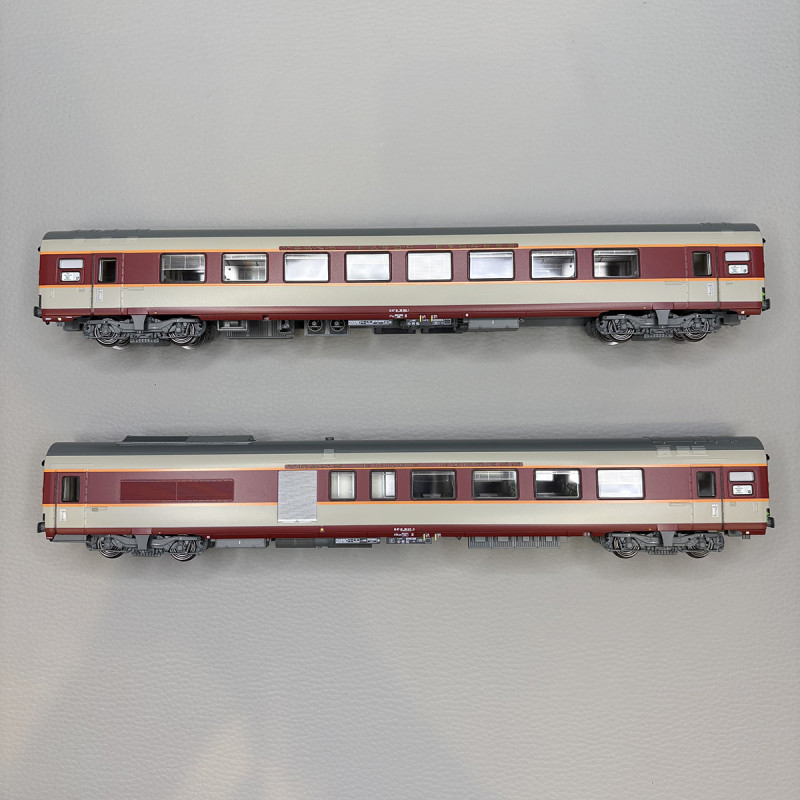 Grand confort "Aquitaine", CC 6529, SNCF - LSMODELS 11002S - HO 1/87