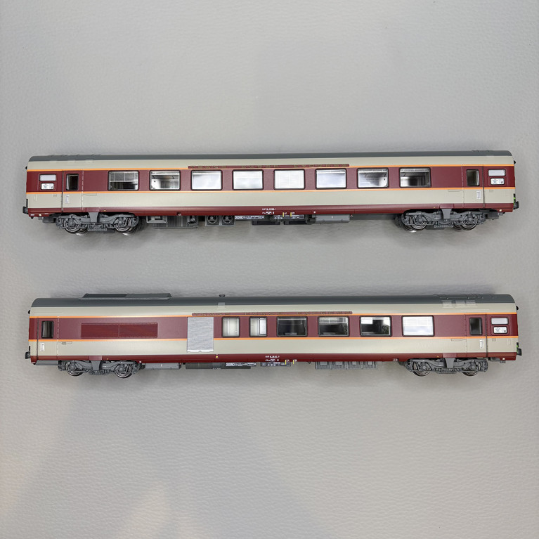 Grand confort "Aquitaine", CC 6529, SNCF - LSMODELS 11002S - HO 1/87