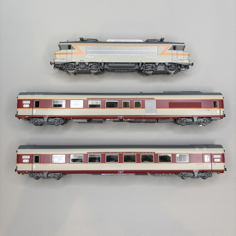 Coffret grand confort SNCF "Etendard" - LSMODELS 11004 - HO 1/87