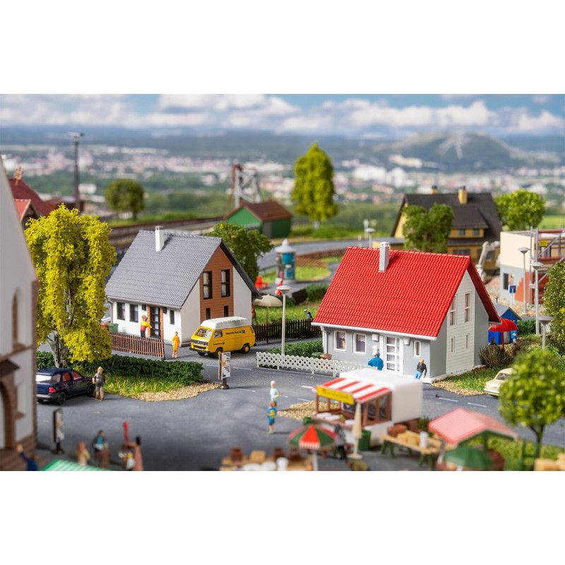 2 Maisons individuelles - Faller 232148 - N 1/160