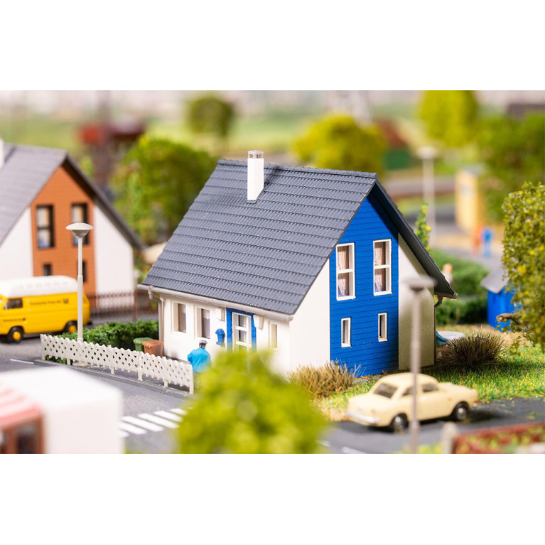 Maison individuelle, bleu - Faller 232146 - N 1/160