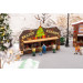 2 stands de marché de Noël - Faller 272021 - N 1/160