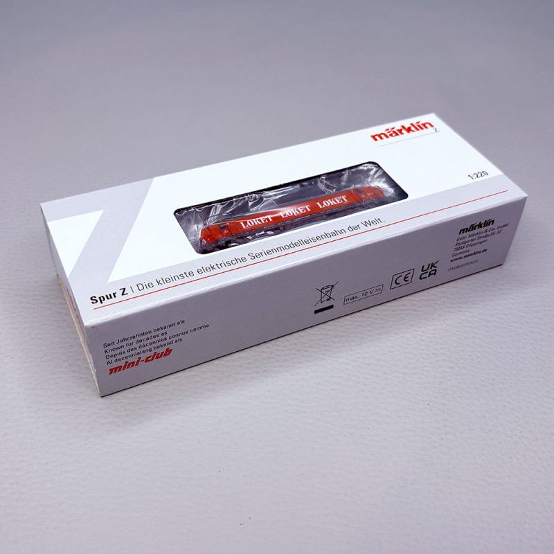 Locomotive électrique BR 193, Vectron, "transport suédoise Snälltåget", ELL - MARKLIN 88238