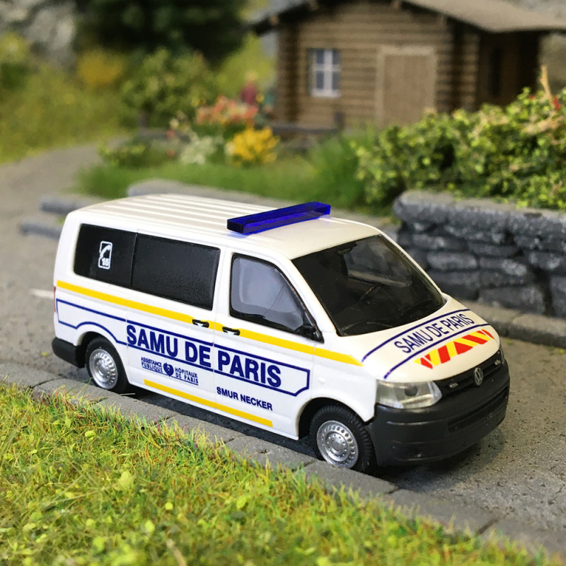 Volkswagen T5 GP, SAMU de Paris - Rietze 53430 - HO 1/87