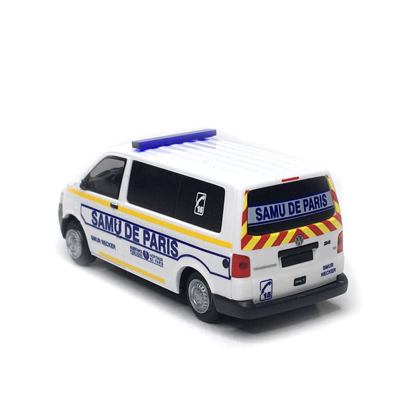 Volkswagen T5 GP, SAMU de Paris - Rietze 53430 - HO 1/87