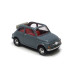 Fiat 500 cabriolet, gris, 1957 - BUSCH 48780 - HO 1/87