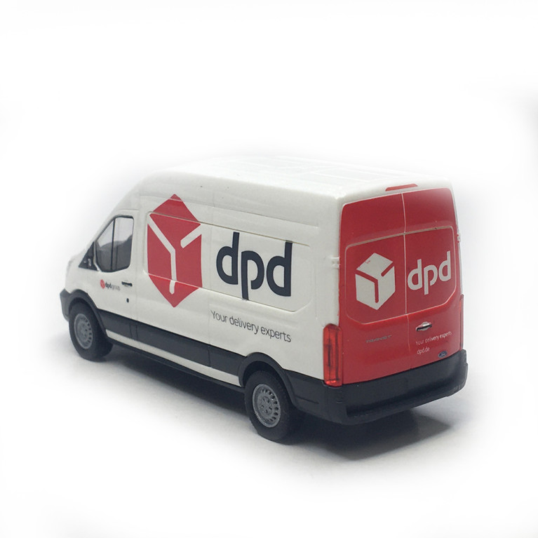 Ford Transit, DPD - BUSCH 54509 - HO 1/87