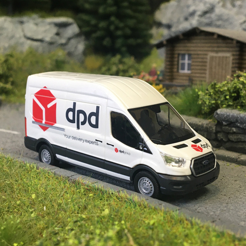 Ford Transit, DPD - BUSCH 54509 - HO 1/87
