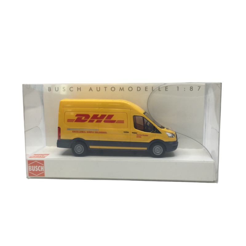 Ford Transit, DHL - BUSCH 54508 - HO 1/87