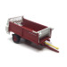 Remorque HI 355T épandeur à fumier - REE CB188 - HO 1/87