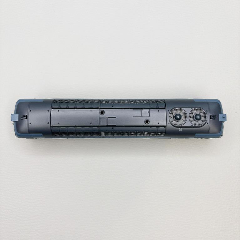 REE MB-249 - Locomotive diesel  BB 67561, bleue, logo Nouille, Marseille, SNCF