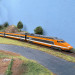 TGV PSE, Paris Sud-Est, rame N°46, 6 éléments, livrée orange, SNCF, Ep IV - AZAR MODELS T01-OR1A - Z 1/220