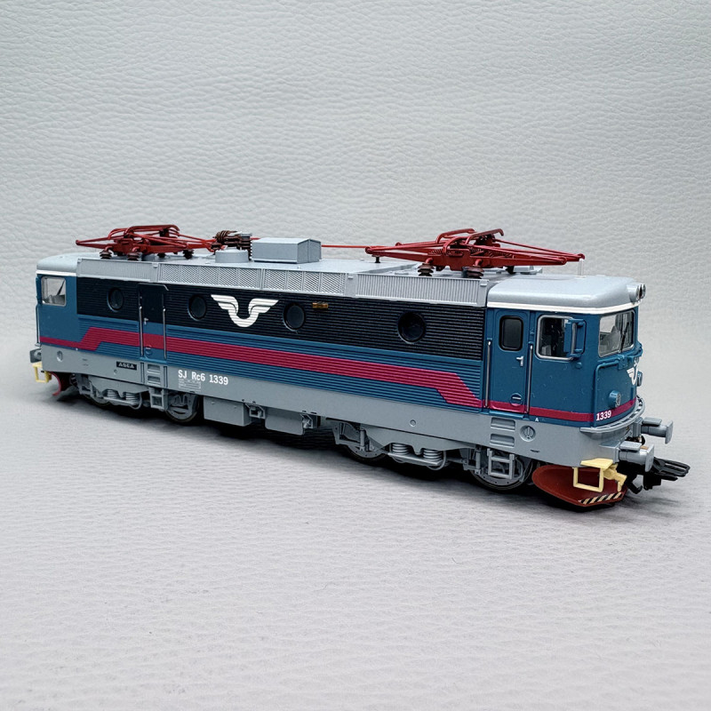 Locomotive électrique Rc6 1339, livrée bleue, SJ- MARKLIN 39282