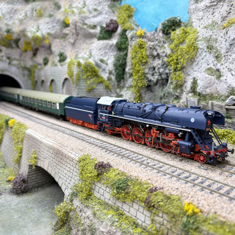 Train vapeur locomotive Albatros et 4 voitures "Musé", ZSR/CD, Ep. VI, digital son - MARKLIN 26498 - HO 1/87