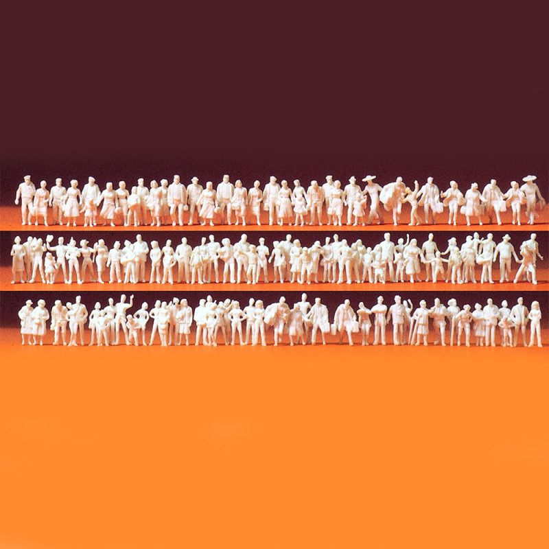 Voyageurs, passants, 120 figurines - PREISER 79008 - N 1/160